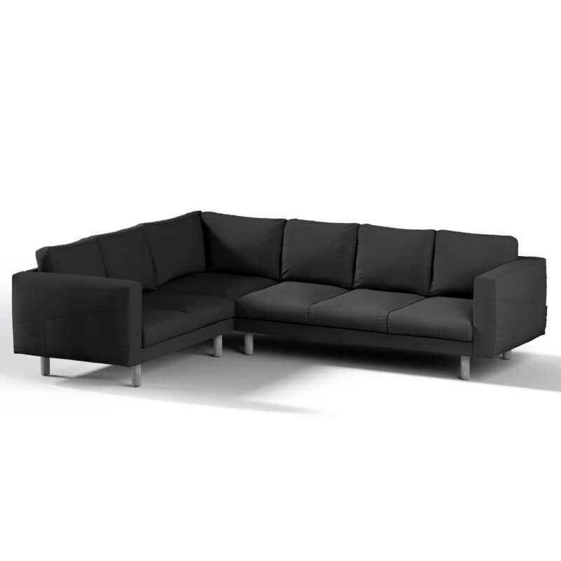 Norsborg poťah na rohovú sedačku - 5 os., grafitová, Norsborg poťah na rohovú sedačku - 5 os., Cotton Panama, 702-08 Norsborg poťah na rohovú sedačku - 5 os., grafitová, Norsborg poťah na rohovú sedačku - 5 os., Cotton Panama, 702-08