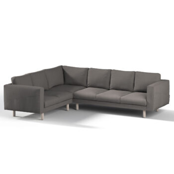 Norsborg poťah na rohovú sedačku - 5 os., grafitová, Norsborg poťah na rohovú sedačku - 5 os., Edinburg, 115-77