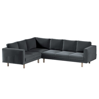 Norsborg poťah na rohovú sedačku - 5 os., grafitová, Norsborg poťah na rohovú sedačku - 5 os., Ingrid, 705-43