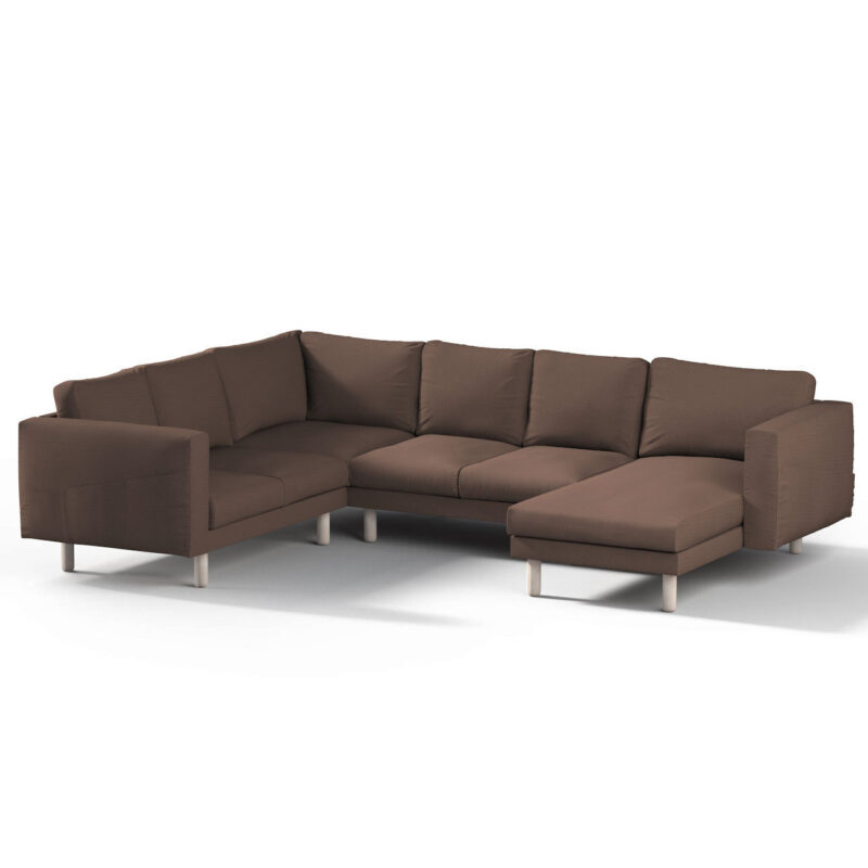 Norsborg rohový poťah na sedačku s ležadlom - 5 os., hnedá, Norsborg rohový poťah na sedačku s ležadlom - 5 os., Etna, 705-08 Norsborg rohový poťah na sedačku s ležadlom - 5 os., hnedá, Norsborg rohový poťah na sedačku s ležadlom - 5 os., Etna, 705-08