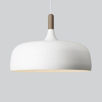 Northern Acorn závesná lampa, matná biela