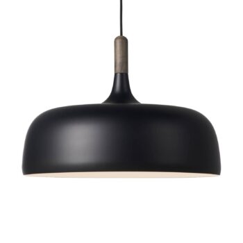 Northern Acorn závesná lampa, matná čierna