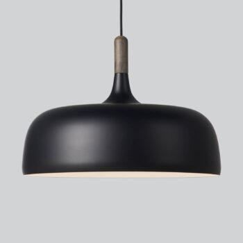 Northern Acorn závesná lampa, matná čierna