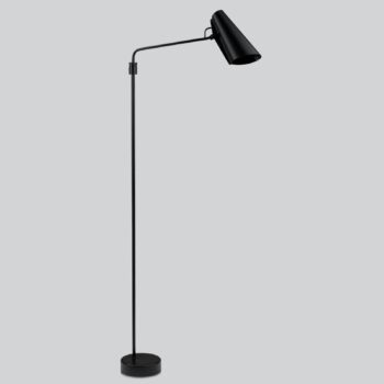 Northern Birdy Swing stojaca lampa čierna/čierna