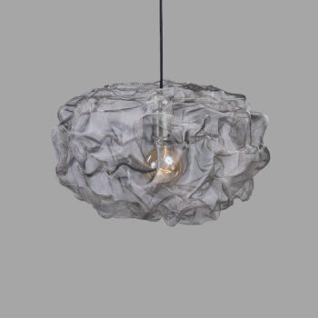 Northern Heat závesná lampa, oceľ, Ø 55 cm