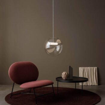Northern Reveal závesné LED svietidlo dymové Ø45cm