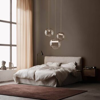 Northern Reveal závesné LED svietidlo dymové Ø45cm