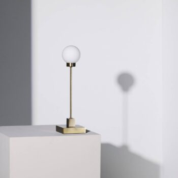 Northern Stolová LED lampa Snowball mosadz 2700 K