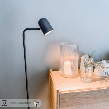 Northern stojaca lampa Buddy floor tmavosivá