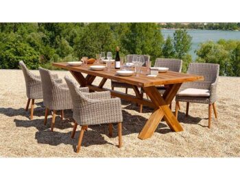Norwick teak stôl 250 cm