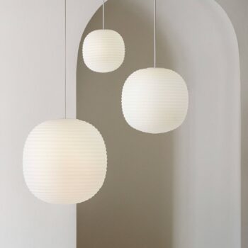 Nové závesné svietidlo New Works Lantern Medium, Ø 30 cm