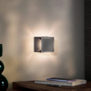 Nutalis mini LED dobíjacia stolná lampa, grafitová, IP54, stmievateľná