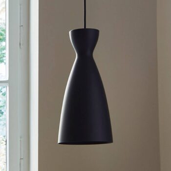 Nyta Pretty long závesná lampa 3 m, čierna matná