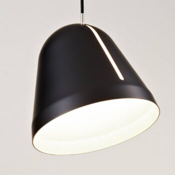 Nyta Tilt závesná lampa, kábel 3 m čierna, čierna