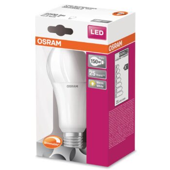 OLED žiarovka E27 20W, 2.700K, opál, stmievač