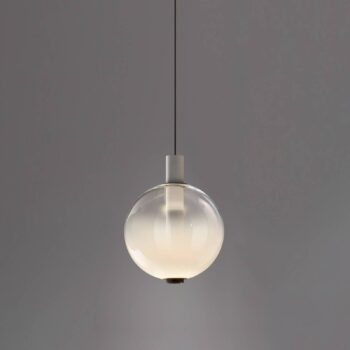 OLEV LED závesné svietidlo BEAM STICK NUANCE, biele, Ø 20 cm, 927
