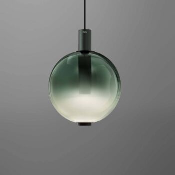 OLEV LED závesné svietidlo BEAM STICK NUANCE, zelené, Ø 20 cm, 927