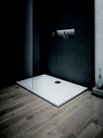 OLSEN SPA - Obdĺžniková mramorová sprchová vanička VENETS - Rozmer A - 100, Rozmer B - 80 VANKOBD8010