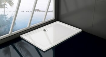 OLSEN SPA - Obdĺžniková mramorová sprchová vanička VENETS - Rozmer A - 140, Rozmer B - 80 VANKOBD8014