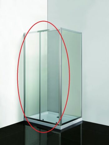 OLSEN SPA - Sprchové dvere do niky SMART - SELVA - Farba rámu zásteny - Hliník chróm, Rozmer A - 100, Smer zatváranie - Univerzálny Ľavé / Pravé, Výplň - Grape bezpečnostné sklo - 4/6 mm OLBSEL10CGBV