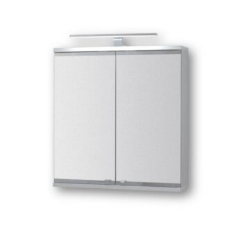 OLSEN SPA - Vrchný zrkadlová skrinka ARLES s LED osvetlením - Rozmery skriniek - 60 × 64 × 15 cm OLNARL60