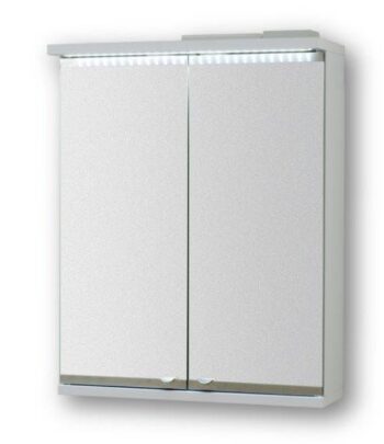 OLSEN SPA - Vrchný zrkadlová skrinka NICE s LED osvetlením - Rozmery skriniek - 80 × 64 × 15 cm OLNNIC80