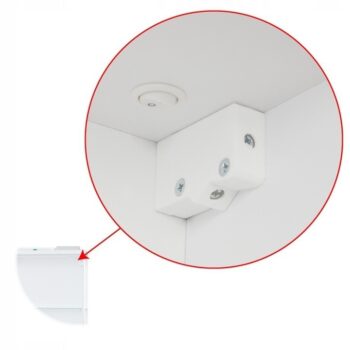 OLSEN SPA - Vrchný zrkadlová skrinka NICE s LED osvetlením - Rozmery skriniek - 80 × 64 × 15 cm OLNNIC80