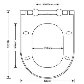 OLSEN SPA - WC sedátko KENT KD02181394