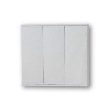 OLSEN SPA - Závesná skrinka so zrkadlom TRIGA I, II - Rozmery skriniek - 60 × 55 × 15 cm OLNPST6055