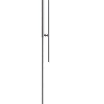OMLED stojaca lampa One f3l, nerezová oceľ/čierna, OLED