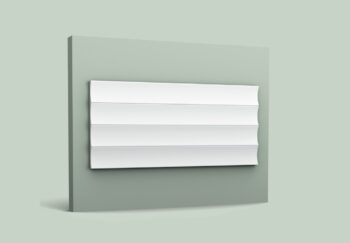ORAC Decor, ORAC dekoračný prvok W114, 3d panel 200x25x1,5 cm, biela