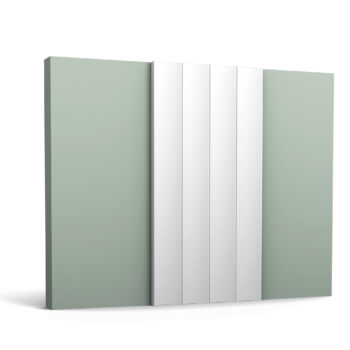 ORAC Decor, ORAC dekoračný prvok W114, 3d panel 200x25x1,5 cm, biela