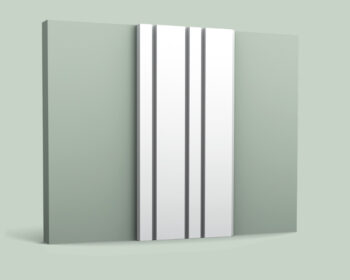 ORAC Decor, ORAC dekoračný prvok W119, 3d panel 200x25x2 cm, biela