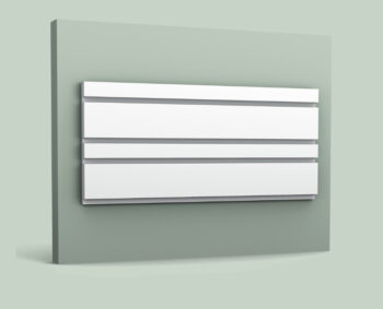 ORAC Decor, ORAC dekoračný prvok W119, 3d panel 200x25x2 cm, biela