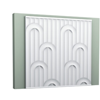 ORAC Decor, ORAC dekoračný prvok W212, 3d panel 200x25x1,2 cm, biela