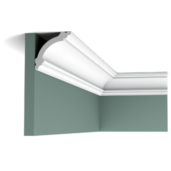 ORAC Decor, ORAC stropná lišta CB511 elegantná, 2000x67x67 mm, biela
