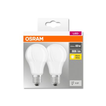 OSRAM LED Classic E27 8,5W 2 700K 806lm 2 kusy