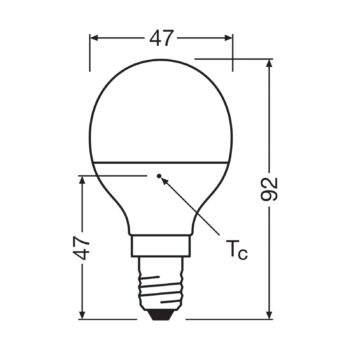 OSRAM LED Relax/Active/Sleep kvapky E14 4,9W matné 827/840