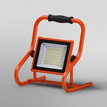 OSRAM LED akumulátorová pracovná lampa, 20 W, oranžová, IP44, 4 000 K