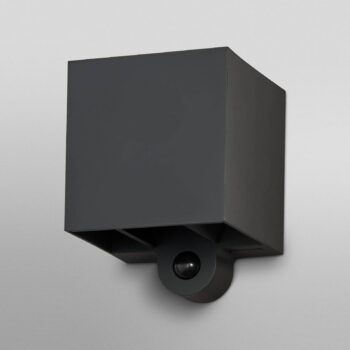 OSRAM LED akumulátorové vonkajšie nástenné svietidlo ENDURA STYLE Sensor grafit