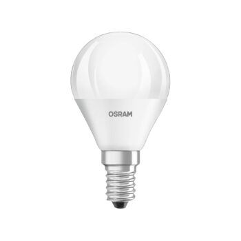 OSRAM LED kvapka E14 4,9W Base P40 840 matná 3ks