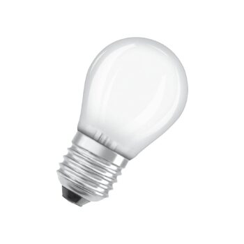 OSRAM LED kvapka E27 P40 4W 2 700K 470lm matná 3ks