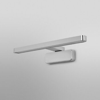 OSRAM LED nástenné svetlo ORBIS DISC BAR, chróm, 40 cm, IP44, CCT