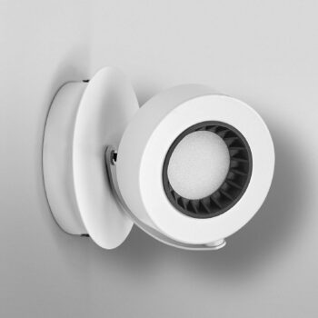 OSRAM LED nástenný reflektor VENUS, biely, 1-pl., kov 3 000 K