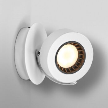 OSRAM LED nástenný reflektor VENUS, biely, 1-pl., kov 3 000 K