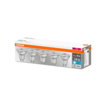 OSRAM LED reflektor GU10 2,6W 4 000K 230lm 36° 5ks