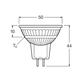 OSRAM LED reflektor GU5.3 sada 3, 6,5 W, 12 V, 2 700 K, 36°