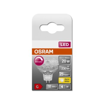 OSRAM LED reflektor GU5,3 3,4W 927 36° 12V stmieva