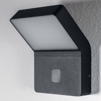 OSRAM LED senzorové vonkajšie nástenné svietidlo ENDURA STYLE WIDE tmavošedá
