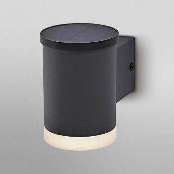 OSRAM LED solárne vonkajšie nástenné svietidlo ENDURA STYLE OXFORD, grafit